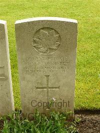 Etaples Military Cemetery - McCorrister, O